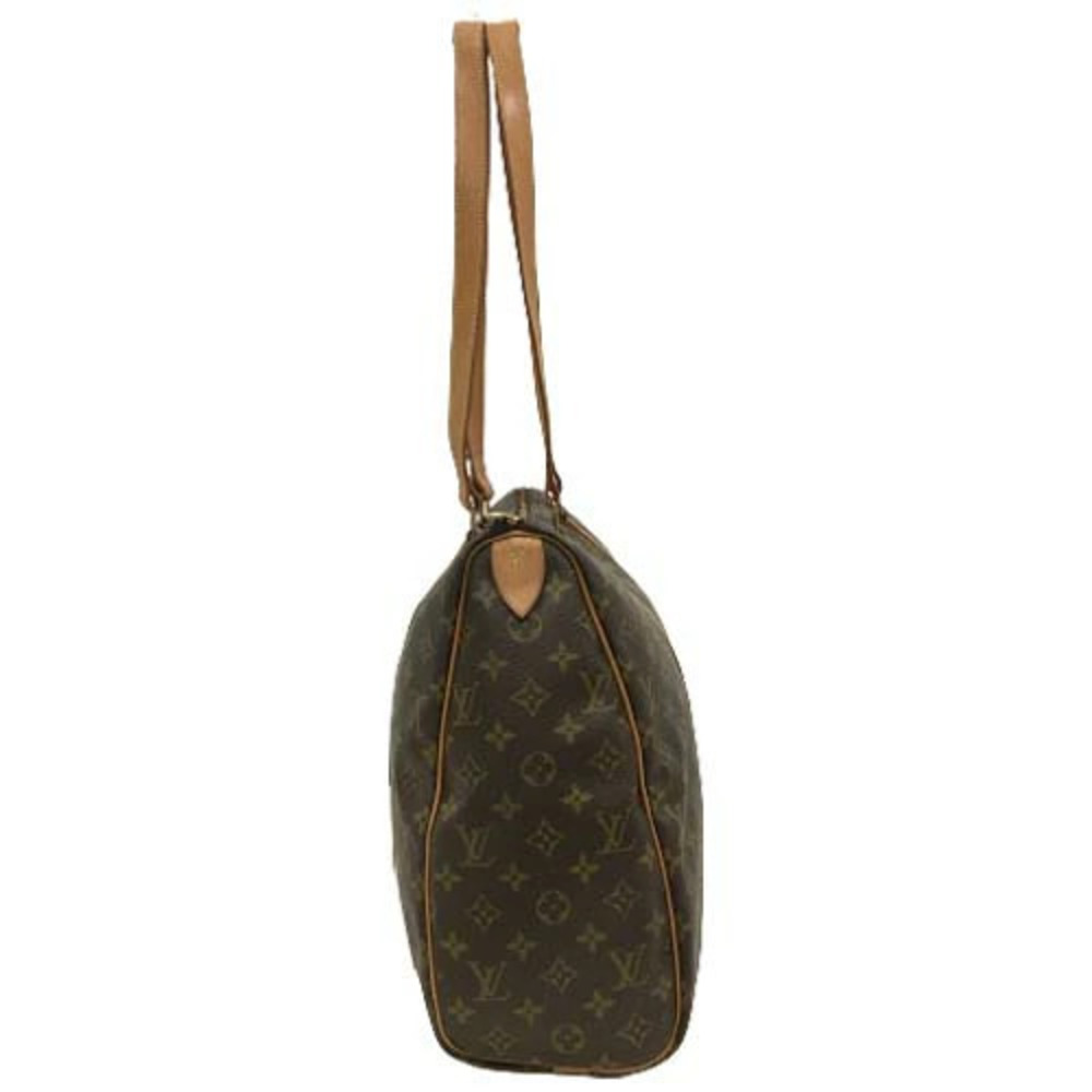 Louis Vuitton Flanerie Shoulder Bag Tote Handbag Leather Monogram Brown - Picture 3 of 10
